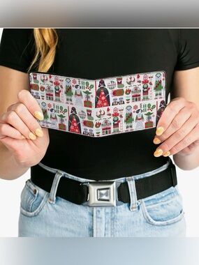 Buckle-Down Star Wars Wallet, Bifold, Star Wars Holiday Characters